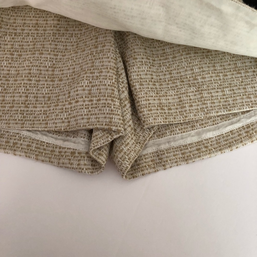 Anthropologie Elevenses Tweed Patchwork Skort 249 - Picture 4 of 8